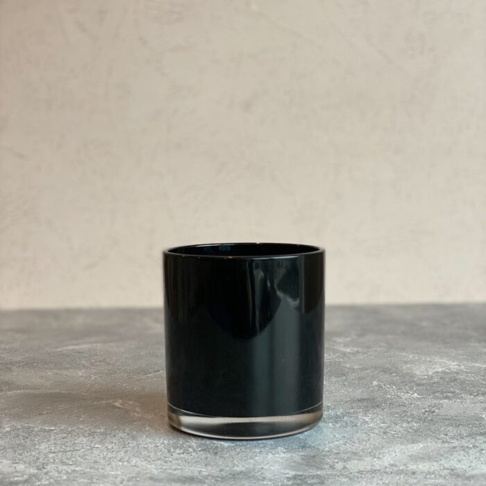 Black Rainier Candle Vessel