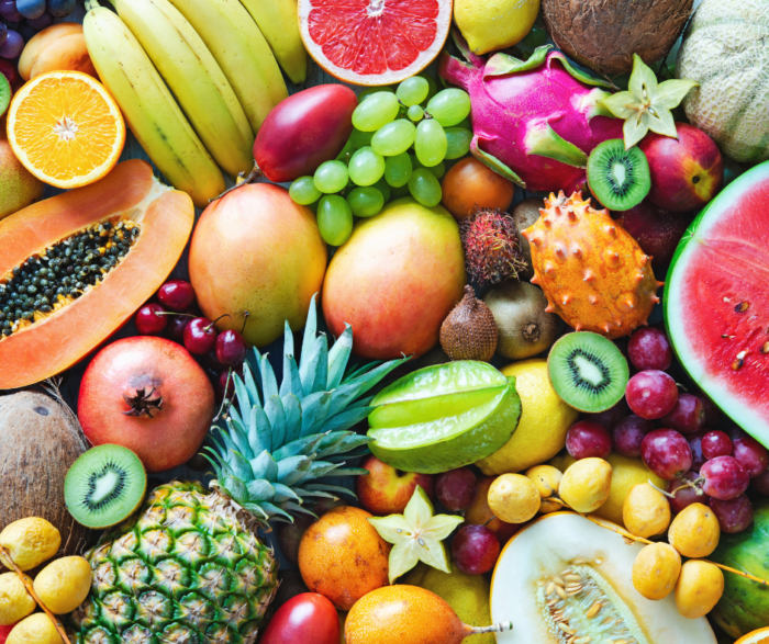 Tropical fruits abound in Volcán